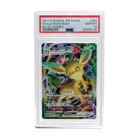 Leafeon #003 Trading Card - 2021 Pokemon Japan Sword & Shield (Eevee Heroes, Holo, VMax) - PSA 10