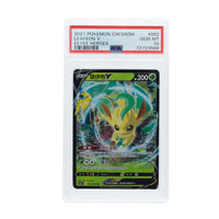 Leafeon V #002 Trading Card - 2021 Pokemon Chinese Sword & Shield (Eevee Heroes) - PSA 10