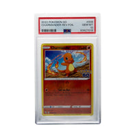 ⋆ Charmander #008 Trading Card - 2023 Pokémon Go (Reverse Holo) - PSA 10 ⋆