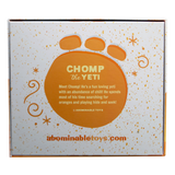 Abominable Toys Chomp - Orange Skeleton Glow Edition (555 made) - 7BAP Exclusive