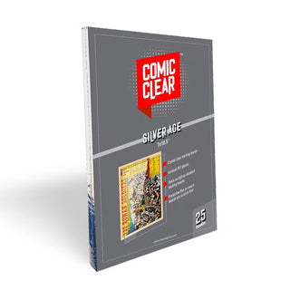 Comic Clear Silver-Age Transparent Backing Boards (25 Pack)