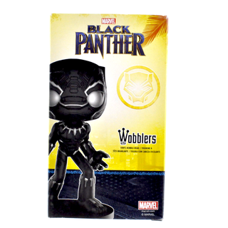 Funko Wacky Wobbler Black Panther (Glow in the Dark) - Marvel Collectors Corps Exclusive **Chase** [2]
