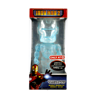 Funko Wacky Wobbler Iron Man Mark VI (Holographic, Iron Man 2) - Target Exclusive [1]