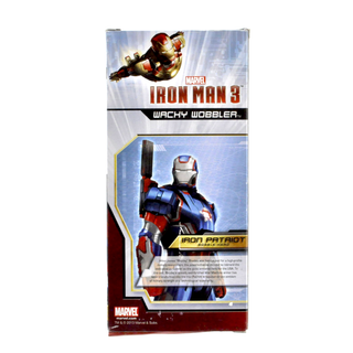 Funko Wacky Wobbler Iron Patriot (Metallic, Iron Man 3) - 2013 SDCC Exclusive/480 Made
