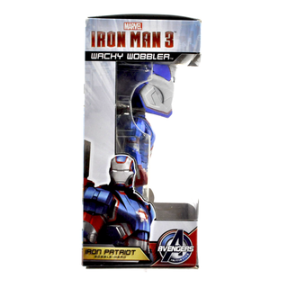 Funko Wacky Wobbler Iron Patriot (Metallic, Iron Man 3) - 2013 SDCC Exclusive/480 Made