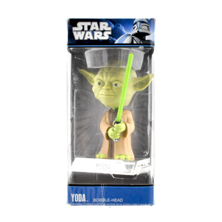 Funko Wacky Wobbler Yoda (Chrome Base)