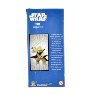 Funko Wacky Wobbler Yoda (Chrome Base)