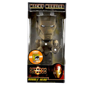 Funko Wacky Wobbler Iron Man Mark III (Gold) - SDCC 2008 Exclusive/480 Made