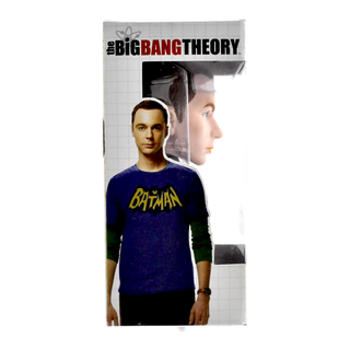 Funko Wacky Wobbler Sheldon (Batman Shirt, Big Bang Theory) - Entertainment Earth Exclusive