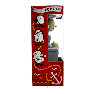 Funko Wacky Wobbler Sweet Pea & Jeep (Black & White) - 2006 SDCC Exclusive/480 Made