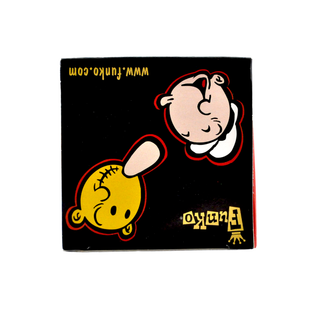 Funko Wacky Wobbler Sweet Pea & Jeep (Black & White) - 2006 SDCC Exclusive/480 Made