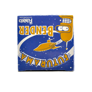 Funko Wacky Wobbler Bender (Gold, Futurama) - 2007 SDCC Exclusive/480pcs