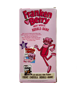 Wacky Wobbler Coin Bank - Franken Berry (13-Inch) - Limited Edition/1000pcs