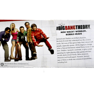 Funko Wobbler Mini Big Bang Theory Set (Alternate Clothes) - 2012 SDCC Exclusive/480pcs