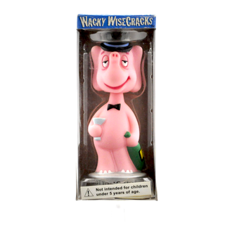 Funko Mini Wacky Wobbler Wisecracks Funky Pink Elephant (Bottom's Up)