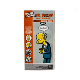 Wacky Wobbler Coin Bank - Mr. Burns (13-Inch)
