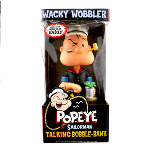 Wacky Wobbler Coin Bank - Popeye (13-Inch)