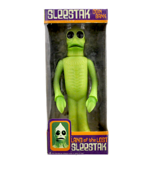 Funko Coin Bank - Sleestak (Green Glow in the Dark, 10-inch)