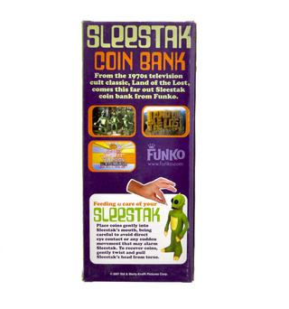 Funko Coin Bank - Sleestak (Silver, 10-inch) - Limited Edition/100pcs