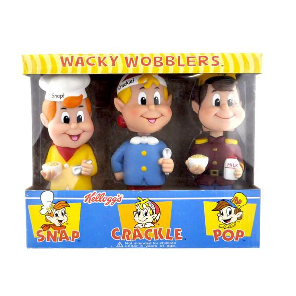 Funko Wacky Wobbler Snap, Crackle, and Pop 3-pack – 7 Bucks a Pop