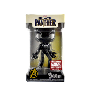 Funko Wacky Wobbler Black Panther - Marvel Collectors Corps Exclusive [2]