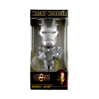 Funko Wacky Wobbler Iron Man Mark III (Grayscale) - 2008 ShopAFX Exclusive [2]