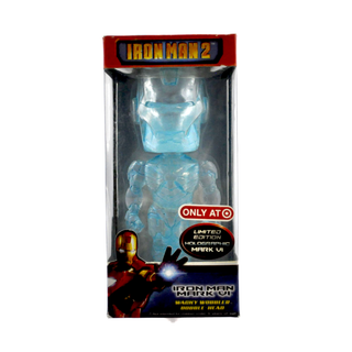 Funko Wacky Wobbler Iron Man Mark VI (Holographic, Iron Man 2) - Target Exclusive [2]