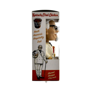 Funko Wacky Wobbler Colonel Sanders (Gold Base, 50th Anniversary)