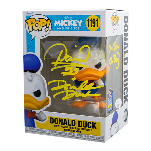 Signature Series Daniel Ross Signed Pop - Donald Duck