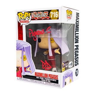 Darren Dunstan Signed Maximillion Pegasus Funko Pop - 7BAP Signature Series