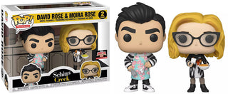 David Rose & Moira Rose (Cooking, Schitts Creek) 2-pk - 2021 Target Con Exclusive