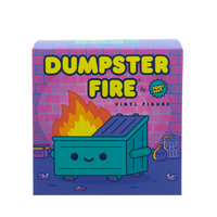 * 100% Soft Vinyl Dumpster Fire