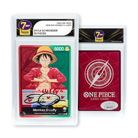 Signature Series Erica Schroeder Signed Card - Monkey D. Luffy (One Piece)