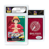 Signature Series Erica Schroeder Signed Card - Monkey D. Luffy (One Piece)