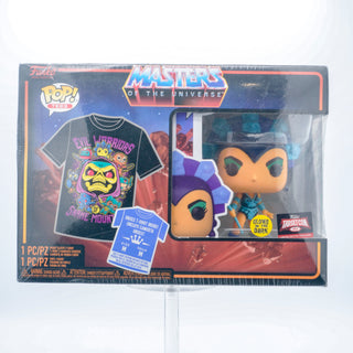 * Funko Pop! Evil-Lyn Glow in the Dark and Evil-Lyn Tee M, Sealed 86 – Target Con Exclusive Vinyl Figure