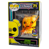 Signature Series Frank Welker Signed Pop - Zero Blacklight Edition (The Nightmare Before Christmas)
