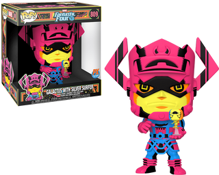 Galactus w/Fallen One (10-Inch, Black Light, Fantastic Four) 809 - Previews Exclusive