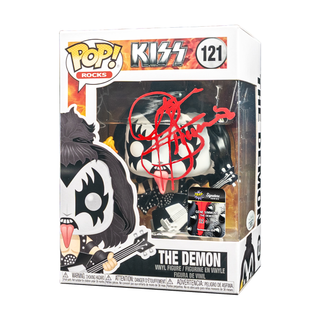 Gene Simmons Signed The Demon Funko Pop - 7BAP Signature Series