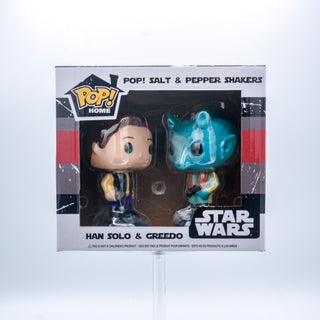 * Funko Pop! Home Salt & Pepper Shakers Han Solo & Greedo – Smuggler's Bounty Exclusive