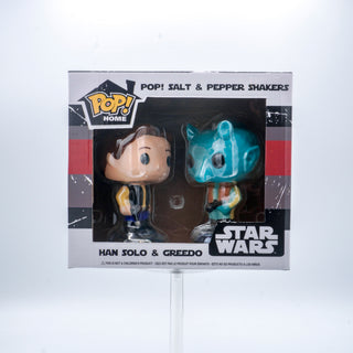* Funko Pop! Home Salt & Pepper Shakers Han Solo & Greedo – Smuggler's Bounty Exclusive