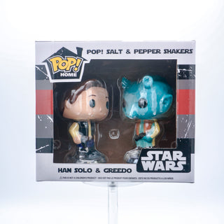 * Funko Pop! Home Salt & Pepper Shakers Han Solo & Greedo – Smuggler's Bounty Exclusive