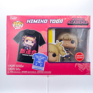 * Funko Pop! and Tee Himiko Toga (Size M, Sealed) 1029 – GameStop Exclusive