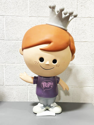 Giant 36" Retro Freddy Funko w/Purple Pop! Shirt /10 Made