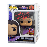 Signature Series Iman Vellani Signed Pop - Ms. Marvel