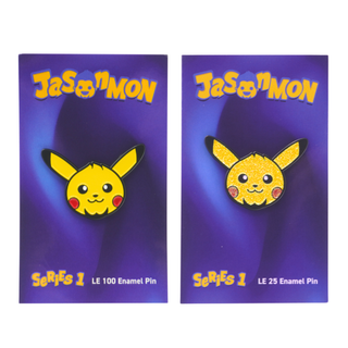 Jasonmon Pikachu Pin - 7BAP Exclusive /100pcs **Shot at Chase Glitter/25pcs**