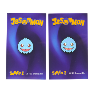 Jasonmon Squirtle Pin - 7BAP Exclusive /100pcs **Shot at Chase Glitter/25pcs**