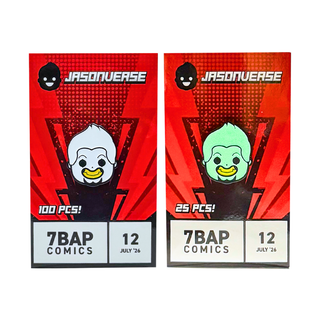 Jasonverse Terrifier Pin - 7BAP Exclusive /100pcs **Shot at Chase Glow in the Dark/25pcs**