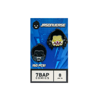 * Jasonverse Alien vs. Predator Pin Set – 7BAP Exclusive /150 pieces