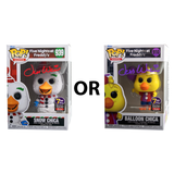Signature Series Jessica Weiss Signed Pop - Chica (Five Nights At Freddy's)