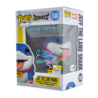 Jon Bailey signed Jeff The Land Shark Funko Pop - 7BAP Signature Series
